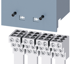 Borne para conductor redondo 6 cables, 4 unidades (3VA9134-0JF60)