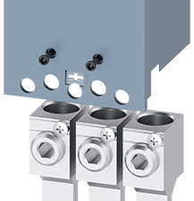 Borne para conductor redondo con borne de conducto (3VA9133-0JC18)