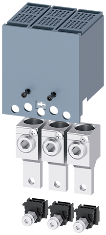 Borne para conductor redondo con borne de conducto (3VA9133-0JC18)