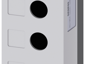 caja para aparatos de mando, 22 mm, redondo, mater (3SU1853-0AA00-0AB1)