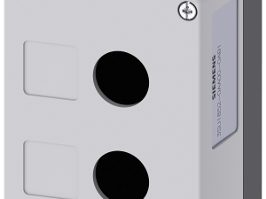 caja para aparatos de mando, 22 mm, redondo, mater (3SU1852-0AA00-0AB1)