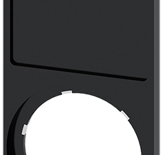 Portaplaquitas, 22 mm, marco con bordes inferiores (3SU1900-0AQ10-0AA0)