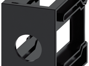 Adaptador para montaje sobre perfil DIN negro, par (3SU1900-0KH80-0AA0)