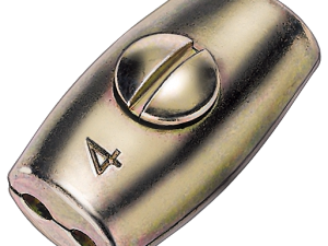 Sujetacables ovalado, 2 ?- diámetro 3 mm, de acero (3SE7941-1AB)