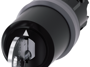 Interruptor de llave IKON, 22 mm, redondo, plástic (3SU1030-5XN51-0AA0)