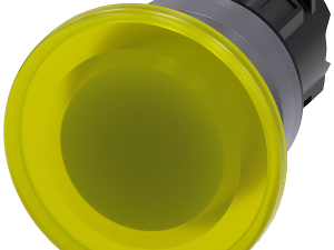 pulsador de seta iluminado, 22 mm, redondo, plásti (3SU1031-1BD30-0AA0)