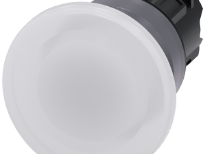 pulsador de seta iluminado, 22 mm, redondo, plásti (3SU1031-1BD60-0AA0)