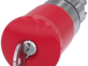 Pulsador de seta de parada de emergencia, 22 mm, r (3SU1050-1HN20-0AA0)