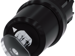 Interruptor de llave BKS, 22 mm, redondo, plástico (3SU1000-5SF01-0AA0)