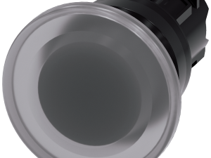 pulsador de seta iluminado, 22 mm, redondo, plásti (3SU1001-1BD70-0AA0)