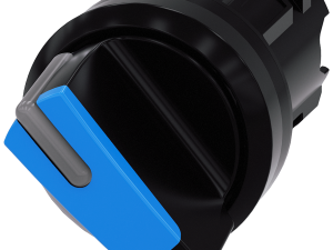 selector, iluminable, 22 mm, redondo, plástico, az (3SU1002-2BC50-0AA0)