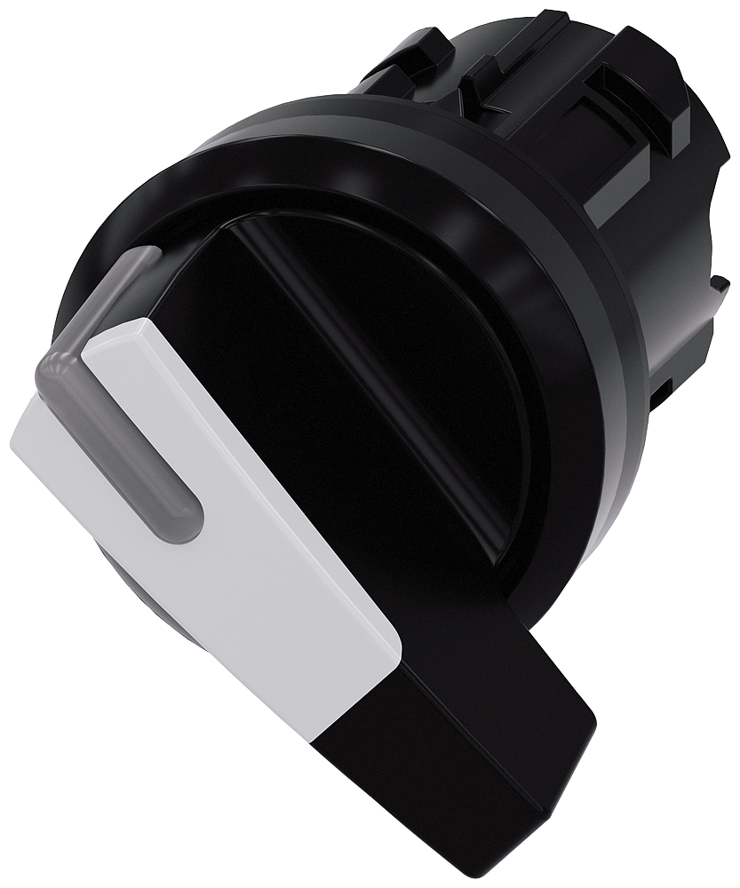 selector, iluminable, 22 mm, redondo, plástico, bl (3SU1002-2CF60-0AA0)