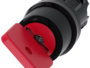 interruptor de llave O.M.R, 22 mm, redondo, plásti (3SU1000-4FC01-0AA0)