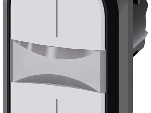 pulsadores dobles iluminado, 22 mm, redondo, plást (3SU1001-3AB66-0AN0)