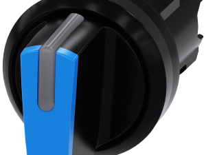 selector, iluminable, 22 mm, redondo, plástico, az (3SU1002-2BP50-0AA0)