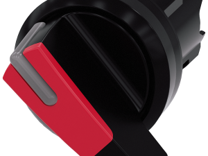 selector, iluminable, 22 mm, redondo, plástico, ro (3SU1002-2CF20-0AA0)