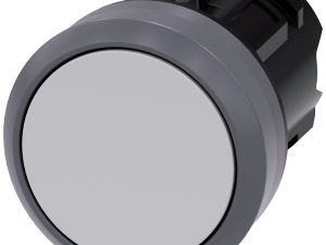 pulsador, 22 mm, redondo, plástico con anillo fron (3SU1030-0AB80-0AA0)
