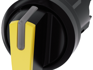 selector, iluminable, 22 mm, redondo, plástico, am (3SU1002-2BL30-0AA0)