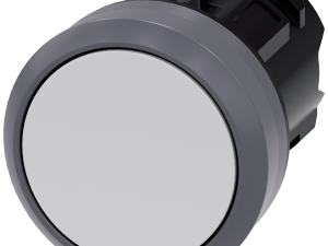 pulsador, 22 mm, redondo, plástico con anillo fron (3SU1030-0AA60-0AA0)