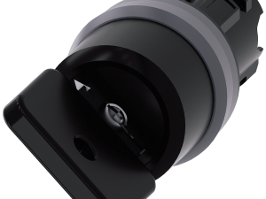 interruptor de llave O.M.R, 22 mm, redondo, plásti (3SU1030-4HC01-0AA0)