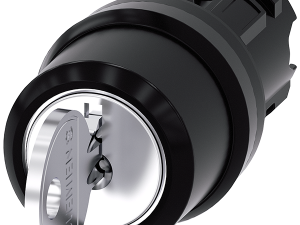 Interruptor de llave RONIS, 22 mm, redondo, plásti (3SU1000-4BL41-0AA0)