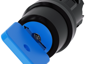 interruptor de llave O.M.R, 22 mm, redondo, plásti (3SU1000-4GF11-0AA0)