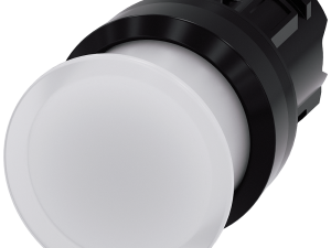 pulsador de seta iluminado, 22 mm, redondo, plásti (3SU1001-1AD60-0AA0)