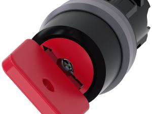 interruptor de llave O.M.R, 22 mm, redondo, plásti (3SU1030-4FC01-0AA0)