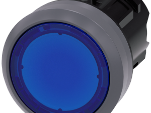 pulsador luminoso, 22 mm, redondo, plástico con an (3SU1031-0AA50-0AA0)