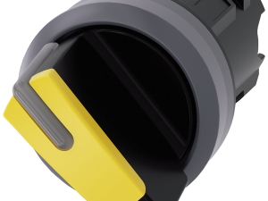 selector, iluminable, 22 mm, redondo, plástico con (3SU1032-2BF30-0AA0)