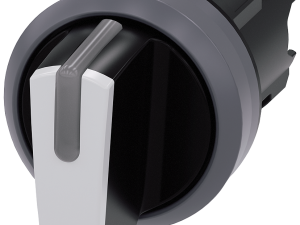 selector, iluminable, 22 mm, redondo, plástico con (3SU1032-2BP60-0AA0)