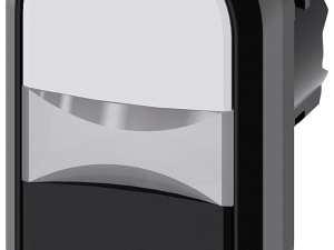 pulsador doble, 22 mm, redondo, plástico, blanco, (3SU1000-3AB61-0AA0)