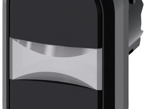 pulsador doble, 22 mm, redondo, plástico, negro, n (3SU1000-3AB11-0AA0)