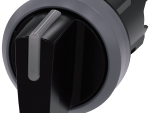 selector, iluminable, 22 mm, redondo, plástico con (3SU1032-2BL10-0AA0)