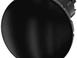 pulsador de seta, 22 mm, redondo, plástico, negro, (3SU1000-1JB10-0AA0)