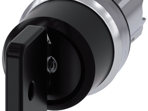 interruptor de llave O.M.R, 22 mm, redondo, metal, (3SU1050-4HL11-0AA0)