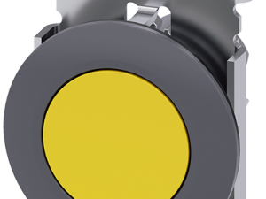 pulsador, 30 mm, redondo, metal, mate, amarillo, a (3SU1060-0JB30-0AA0)