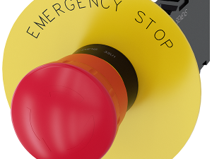 Pulsador de seta de parada de emergencia, 22 mm, r (3SU1100-1HB20-1FG0)