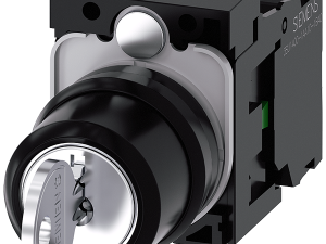 Interruptor de llave RONIS, 22 mm, redondo, plásti (3SU1100-4BL11-1NA0)