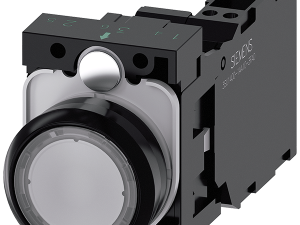 pulsador luminoso, 22 mm, redondo, plástico, trans (3SU1103-0AB70-3FA0)