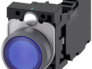 pulsador luminoso, 22 mm, redondo, plástico con an (3SU1132-0AB50-1FA0)