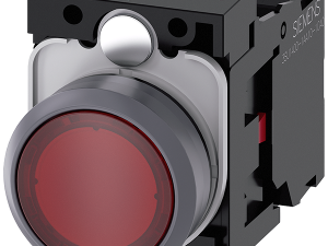 pulsador luminoso, 22 mm, redondo, plástico con an (3SU1136-0AB20-1CA0)