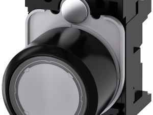 pulsador, compacto, con carrera prolongada (12 mm) (3SU1201-0EB70-0AA0)