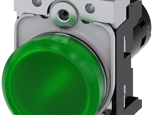 lámpara de señalización, compacto, 22 mm, redondo, (3SU1251-6AB40-1AA0)