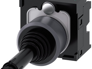 manipulador, 22 mm, redondo, plástico con anillo f (3SU1130-7BD10-1NA0)