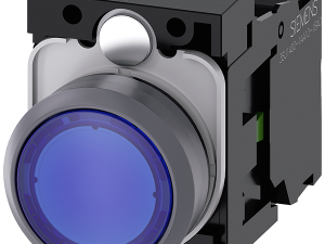 pulsador luminoso, 22 mm, redondo, plástico con an (3SU1136-0AB50-1BA0)