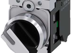 selector, iluminable, 22 mm, redondo, metal, brill (3SU1150-2BF60-3MA0)