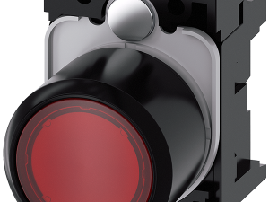 pulsador, compacto, con carrera prolongada (12 mm) (3SU1201-0EB20-0AA0)