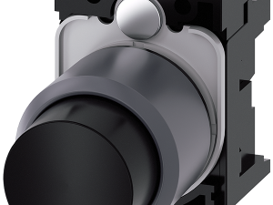 pulsador, compacto, con carrera prolongada (12 mm) (3SU1230-0FB10-0AA0)