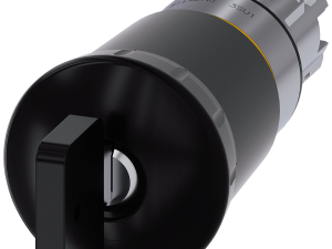 pulsador de seta, 22 mm, redondo, metal, brillante (3SU1050-1HU10-0AA0)